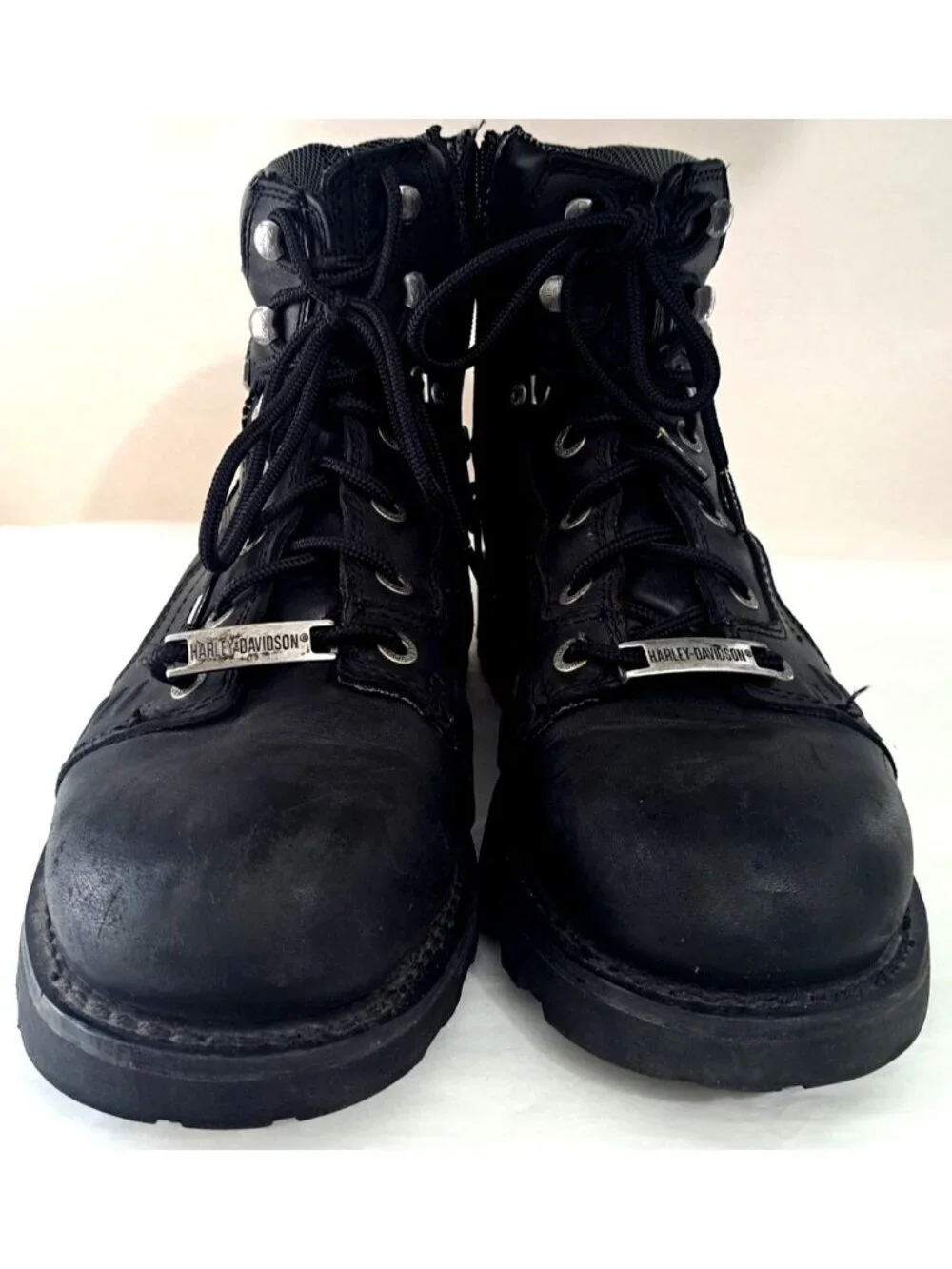 Harley Davidson Men's 10M Black Motorcycle Boots D96056